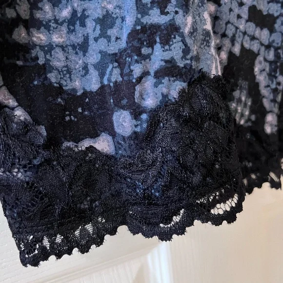 NWT Lane Bryant Black and Gray Lace Camisole with adjustable straps 22/24 - Picture 4 of 8